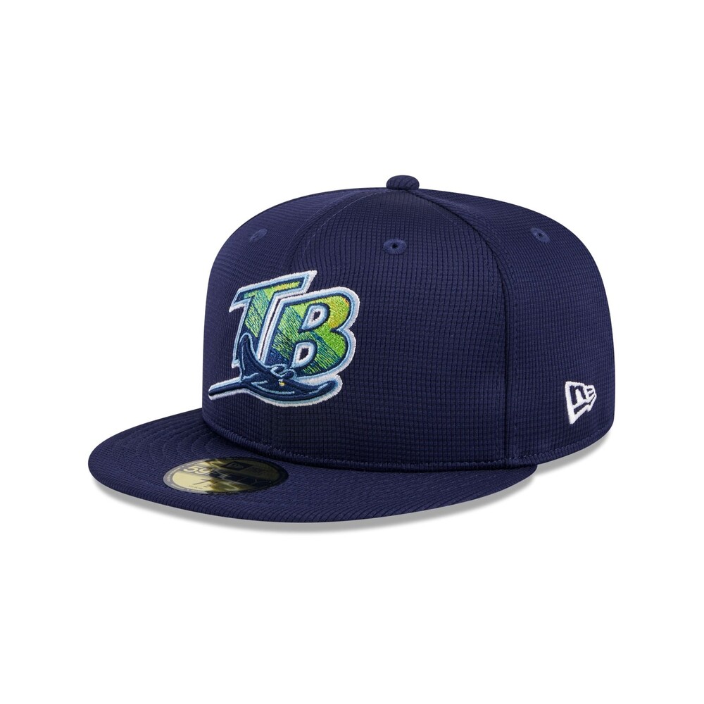 New Era Tampa Bay Rays 2025 Batting Practice 59FIFTY Fitted - Size 7 5/8